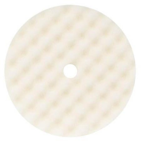 BUFF AND SHINE 8" COARSE WHITE FOAM GRIP PAD 2/PK BUF899FBW